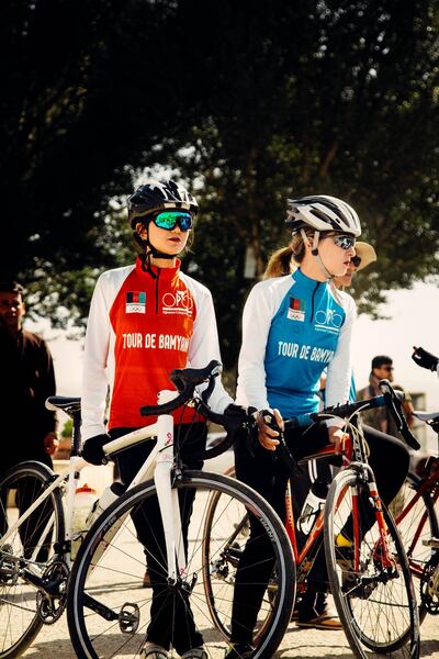 Shekiba Aryan, 18, had just missed the Taliban’s rule in her native Afghanistan. Neman Noori for The National