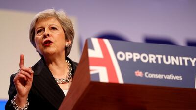 UK prime minister Theresa May said Britain isn’t afraid to leave with no deal. Reuters