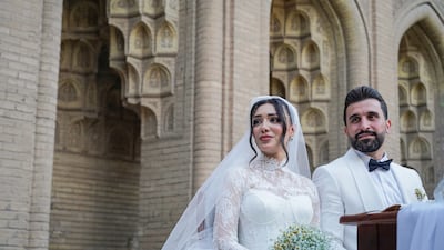 Wedding in the Abbasid Palace. Photo: Aymen AlAmeri / The National
