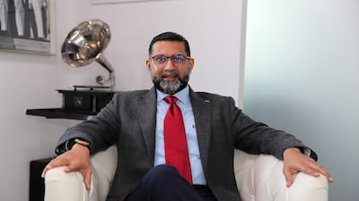 Shamsh Hadi, co-founder and chief executive of ZorroSign, learnt key life lessons about budgeting in his childhood. Pawan Singh / The National