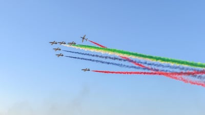 Union Fortress 5 military parade in Ajman. Wam