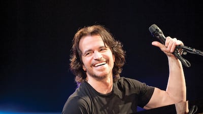 Greek composer Yanni has performed in the UAE five times in seven years, with a sixth to come on February 14. Courtesy Flash Entertainment