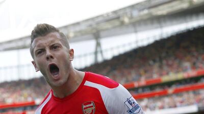 Jack Wilshere scored once and assisted on another for Arsenal on Saturday. Eddie Keogh / Reuters / September 13, 2014