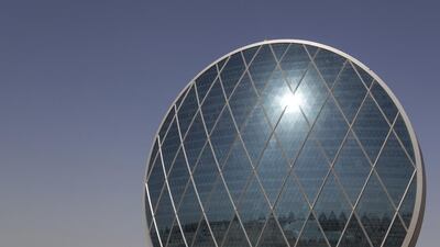 The 110-metre tall Aldar Headquarters, which opened in 2010, was the first upright circular building in the Middle East. Mona Al Marzooqi/ The National