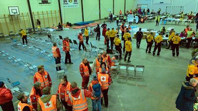 Stranded passenger were rescued by helicopter from the cruise ship Viking Sky. AFP / NTB Scanpix / Odd Roar Lange