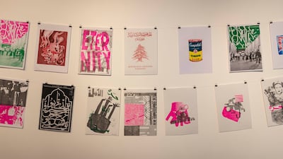 Tashkeel was the first art institution to introduce risograph printing to the UAE. Antonie Robertson / The National