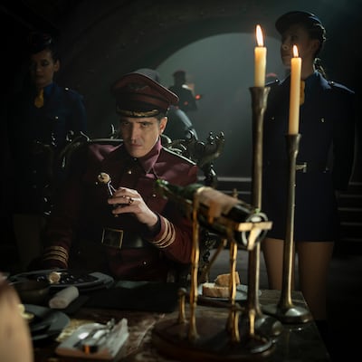 David Dastmalchian stars as the villain M Bison in Street Fighter. Photo: Paramount Pictures