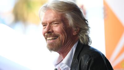 Richard Branson, founder of Virgin Group, known for his charismatic leadership. AFP