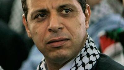 Mohammed Dahlan was Fatah's head of security in the Gaza Strip before it was taken over by Hamas in 2007. AP Photo