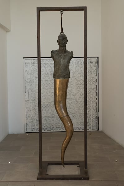 Uomo Corno by Lello Esposito reinterprets the horn charm associated with luck and protection. Photo: Jumeirah