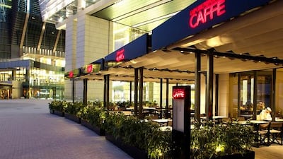 Galleria's Emporio Armani Caffe. Courtesy Al Tayer group