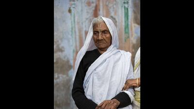 Savitri Dasi, 71. Dasi has lived at the ashram for almost 30 years and says, 'I have loved living here.'