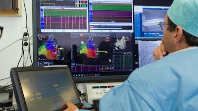 Dubai Health Authority is investing in telehealth services to enable doctors to monitor patients remotely. Getty