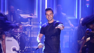 No 7: Despacito. Luis Fonsi's smash hit has been viewed 4.5 billion times on YouTube. Andrew Lipovsky / NBC /NBCU Photo Bank via Getty Images