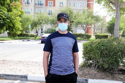 Adil Nadif says he is looking forward to riding Route 2020 after years of construction works. Pawan Singh / The National