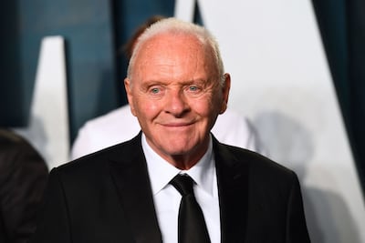 British actor Anthony Hopkins reportedly lost his luxurious home. Pictures appeared to show the 87-year-old's property burned to the ground, though Hopkins has yet to issue a public statement. Photo: AFP