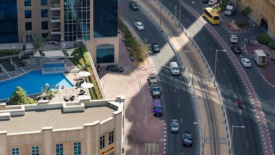 Police were called out to more than 1,000 road crashes across three emirates during Eid Al Fitr. Chris Whiteoak / The National