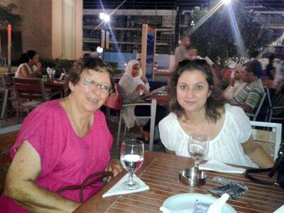 Nayla El Hage and her mother. Photo supplied by family