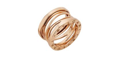 New B. Zero 1 ring by Zaha Hadid, for Bulgari. Courtesy of Zaha Hadid