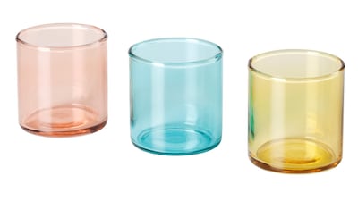Glasses from Ikea's Ramadan 2020 collection designed by Nada Debs