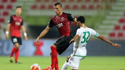 As of October 14, 2015, Rodrigo Lima had 10 goals from eight matches for Al Ahli since signing this summer. Ashraf Al Amra / Al Ittihad