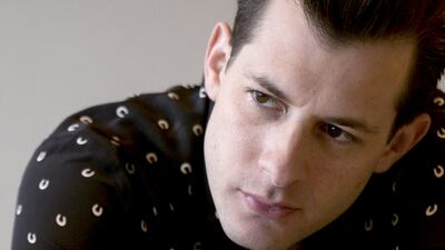 DJ Mark Ronson will headline this year’s DXBeach at Zero Gravity in Dubai. Rebecca Blackwell / AP photo