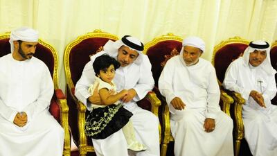 Sheikh Saif bin Zayed offers his condolences to the family of Adel Saleh Al Shehi in Ras Al Khaimah. Wam