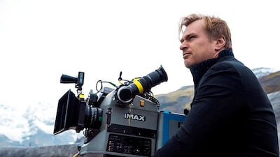 The director Christopher Nolan will again shoot in the Imax format for 'Tenet'. Courtesy Stockwell Communications
