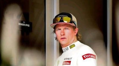 Kimi Raikkonen, who marked his return to F1 with a second-place finish in Bahrain, is a hit with the fans because he is unpredictable. Srdjan Suki / EPA