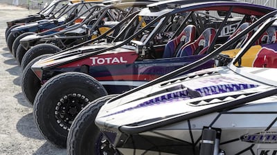 Twelve drivers competed in the event. Antonie Robertson / The National