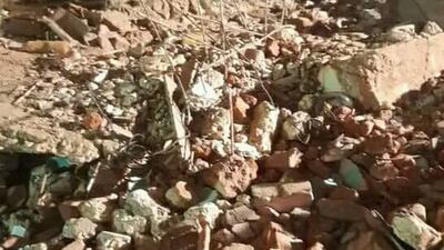 A building collapse in the Greater Cairo district of Imbaba. At least three people are dead and others are believed to be under the rubble.