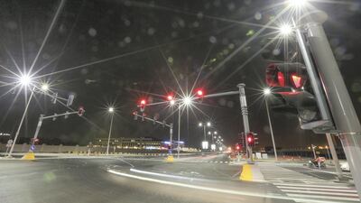 Traditional street lights, known for their yellowish hue, will be relaunched with bright white LED lights across Abu Dhabi. Abu Dhabi Municipality