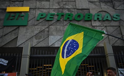 Brazil's state-owned oil company Petrobras has budgeted to spend $102 billion over the next five years, 72 per cent of which is directed to oil and gas exploration and production. AFP