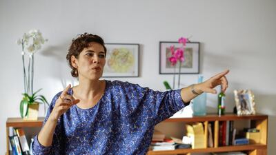 Communications trainer Kim Page will introduce Dubai to overtone chanting with a workshop on Saturday. Victor Besa for The National