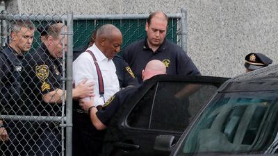 Actor and comedian Bill Cosby was sentenced at the Montgomery County Courthouse on Tuesday. Reuters