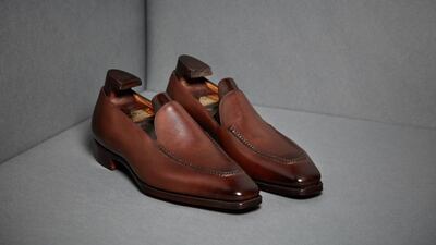 Timeless loafers inspired by Patrick, an editor, from Alessandro Sartori’s bespoke shoe collection for Ermenegildo Zegna. Courtesy of Ermenegildo Zegna