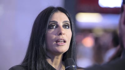 Nadine Labaki at the UAE premiere of Capernaum at Mall of the Emirates, on Wednesday night. Leslie Pableo / The National.