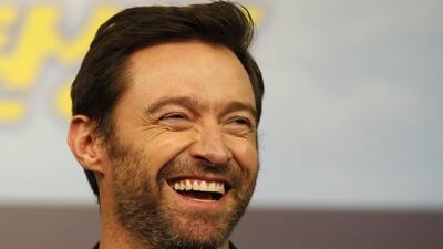Hugh Jackman posted a selfie on social media showing off his bandaged nose following treatment for skin cancer. Lee Jin-man / AP photo