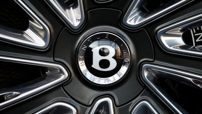 The wheel on a Bentley Mulliner GT. EPA