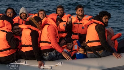 More than 9,000 migrants have crossed the English Channel in small boats so far this year. Getty Images