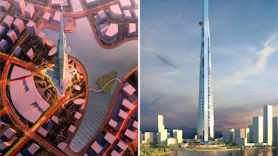 The Kingdom Tower project in Jeddah, Saudi Arabia is expected to be completed by 2018 and will cost 6 billion Saudi riyals. Courtesy EC Harris / Mace