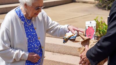 The newly bred deep pink commemorative rose has officially been named in memory of Prince Philip, Duke of Edinburgh. AP