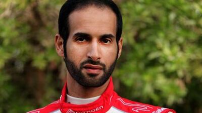Abu Dhabi Citroen driver Sheikh Khalid Al Qassimi.