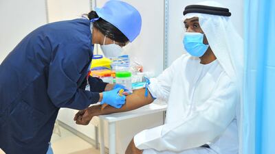 File Photo: Trials for a Covid-19 vaccine in Abu Dhabi are ongoing. Courtesy: Department of Health