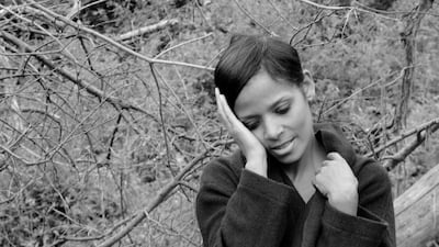 A handout photo of French jazz vocalist Laika Fatien (Photo by Sylvia Plachy)