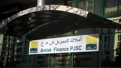 Amlak shares have increased in value by more than 50 per cent in the four days since they started trading again. Lauren Lancaster / The National