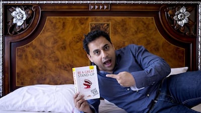 Salman Qureshi plays several roles at the Shorter+Sweeter festival. Christopher Pike / The National