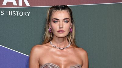 Alina Baikova attends the Amfar Gala Milano 2019 at Palazzo Mezzanotte on September 21, 2019 in Milan, Italy. Getty Images