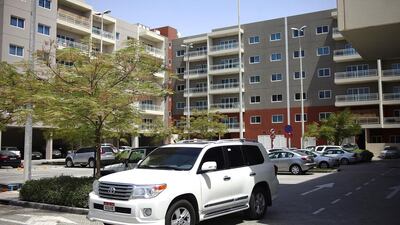 Al Reef Downtown apartments: Q4 2014 up 22% year-on-year. 1BR - Dh80,000 average rental rate. 2BR - Dh100,000 average rental rate. 3BR - Dh130,000 average rental rate. Lee Hoagland / The National