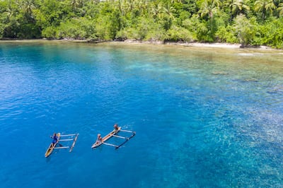 Papua New Guinea is famed for its crystal-clear waters and high marine biodiversity. Getty Images